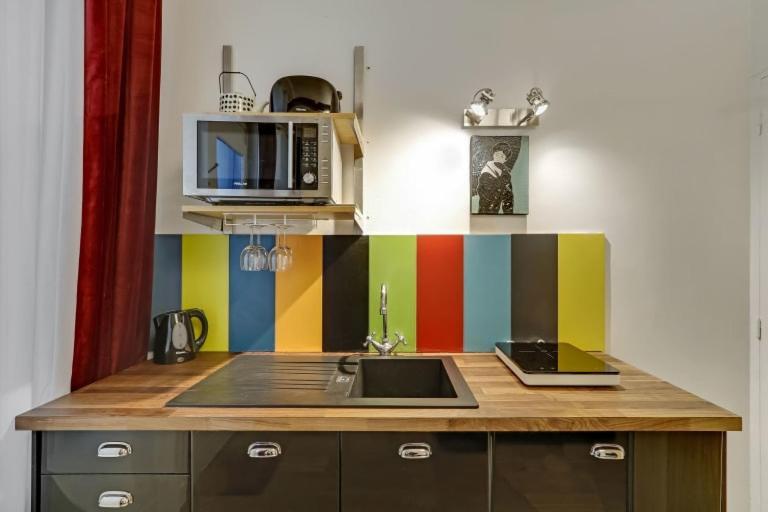 A Sweet Studio In Montparnasse - Boulevard Du Montparnasse Paris Exteriör bild